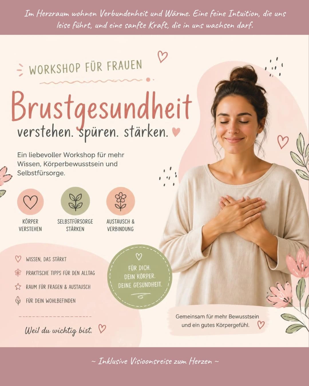 Feminin Health Circle ~ Workshop Brustgesundheit & Herzraumweisheit